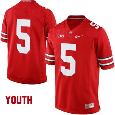 Ohio State Buckeyes Women's Braxton Miller #5 Red Authentic Nike College NCAA Stitched Football Jersey CO19A04MM
